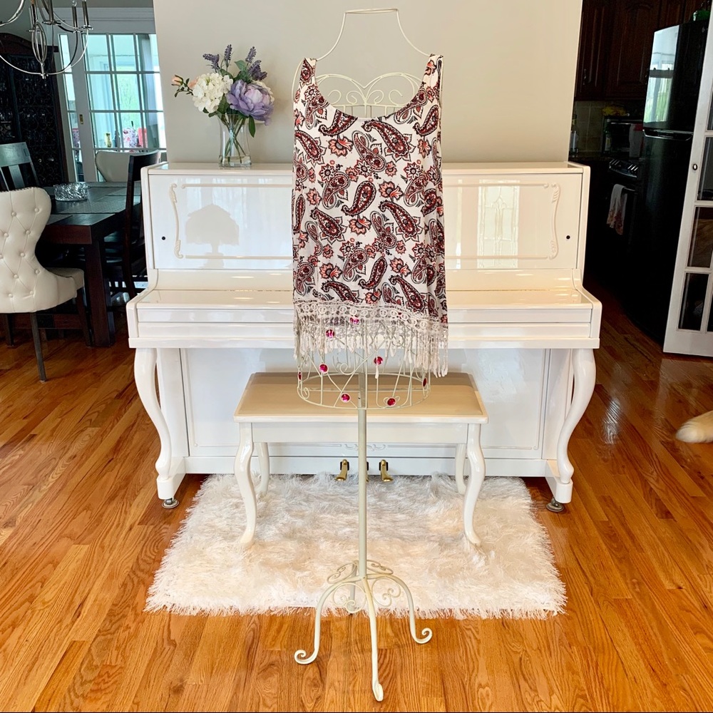 Paisley crop top - Picture 2 of 2